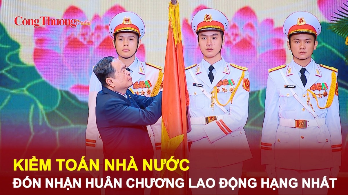 Kiểm toán Nhà nước đón nhận Huân chương Lao động hạng Nhất