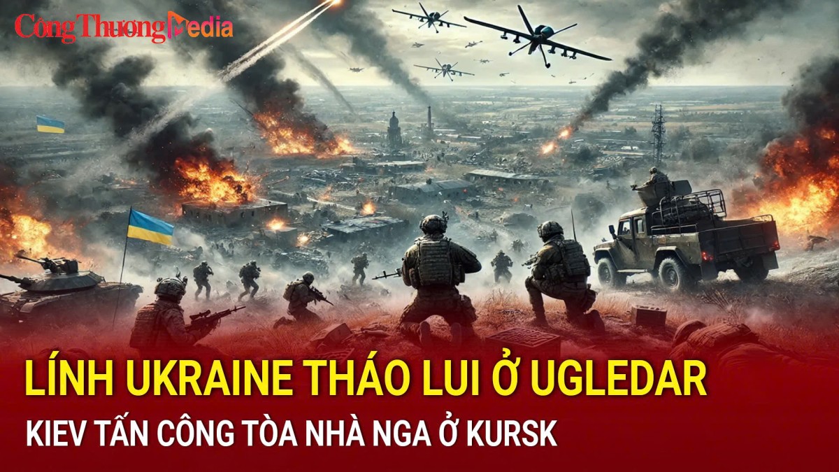 Chiến sự Nga-Ukraine trưa 1/10: Lính Ukraine tháo lui ồ ạt ở Ugledar; Kiev tấn công tòa nhà Nga ở Kursk