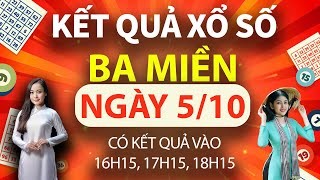 TRỰC TIẾP KQXS hôm nay 5/10/2024, Miền Nam, XSMN, Miền Trung, XSMT, Miền Bắc XSMB 5/10