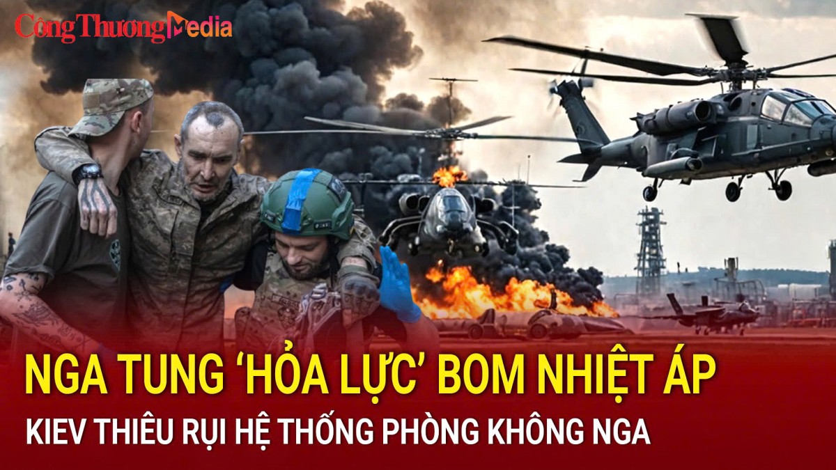 Chiến sự Nga-Ukraine sáng 8/10: Nga tung ‘hỏa lực’ bom nhiệt áp; Kiev thiêu rụi hệ thống phòng không Nga