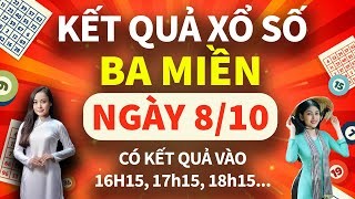 TRỰC TIẾP KQXS hôm nay 8/10/2024, Miền Nam, XSMN, Miền Trung, XSMT, Miền Bắc XSMB 8/10