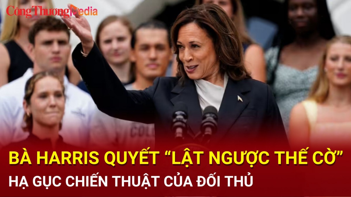 Bầu cử Mỹ 2024: Bà Harris quyết 'lật ngược thế cờ', hạ gục chiến thuật của đối thủ