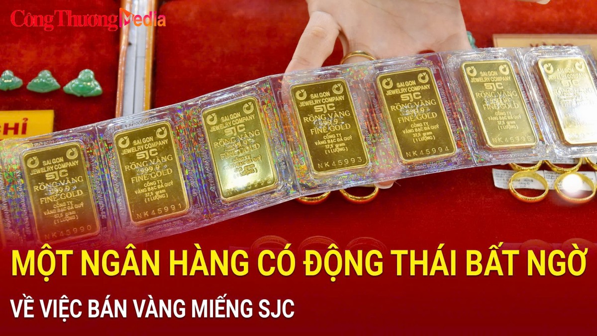 Điểm nóng 24h ngày 11/10: Một ngân hàng có động thái bất ngờ về việc bán vàng miếng SJC