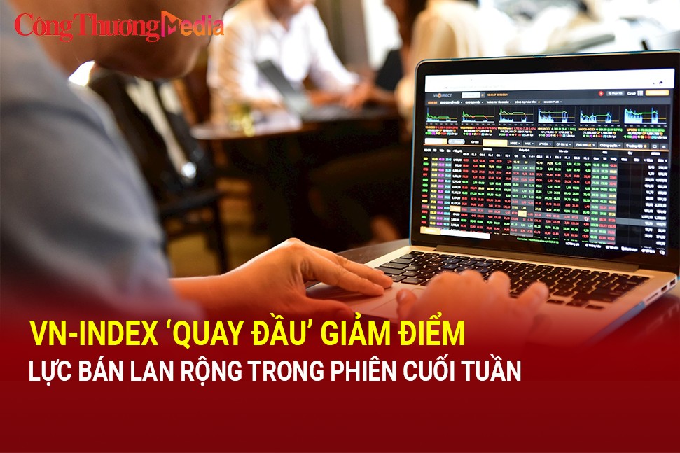 Chứng khoán ngày 18/10: VN-index ‘quay đầu’ giảm điểm, lực bán lan rộng trong phiên cuối tuần