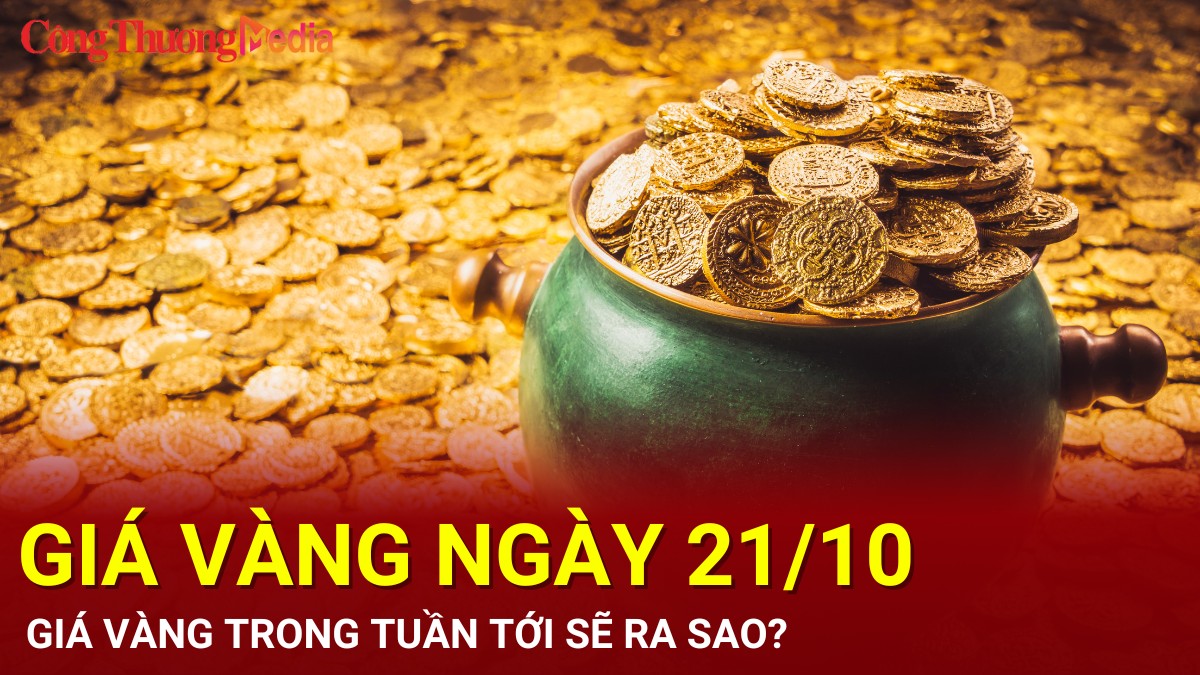 Giá vàng hôm nay 21/10/2024: Giá vàng trong tuần tới sẽ ra sao?