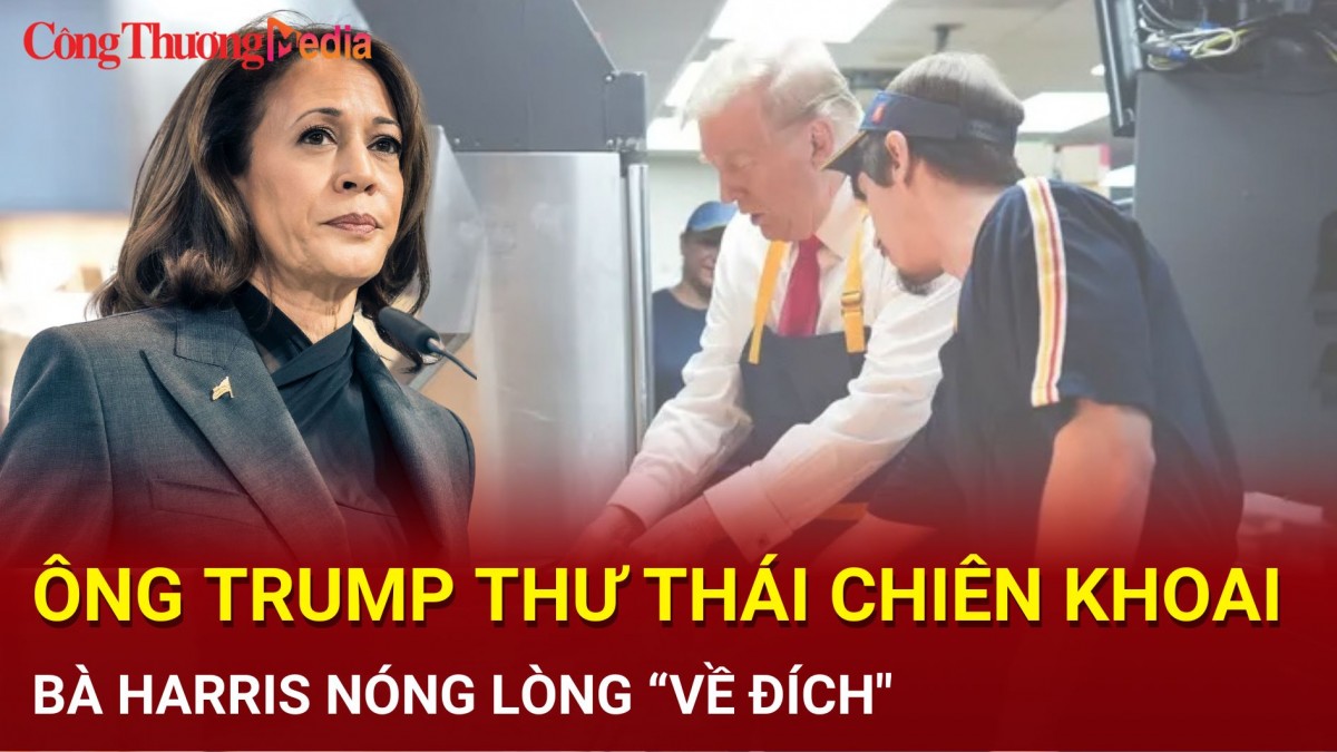 Bầu cử Mỹ 2024: Bà Harris nóng lòng về đích; ông Trump thư thái ‘chiên khoai’ cho nhân dân