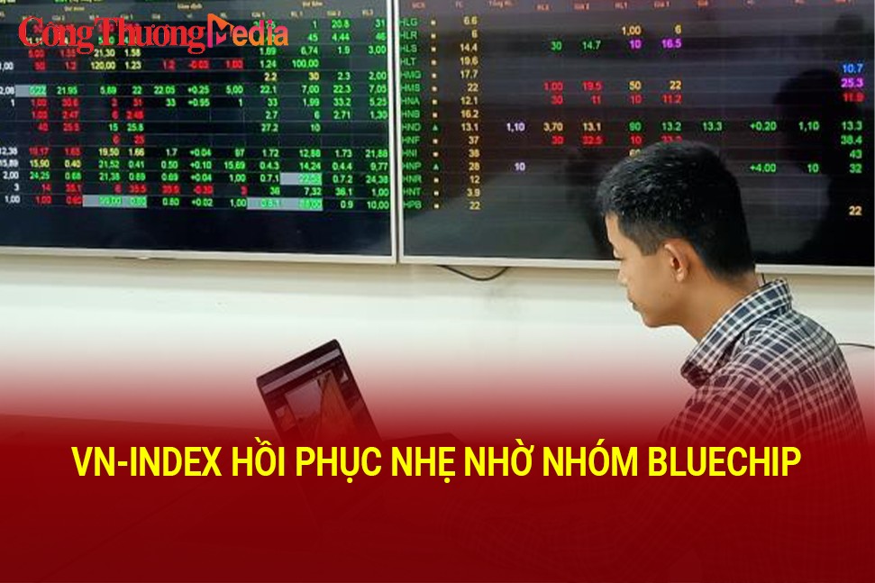 Chứng khoán ngày 23/10: VN-Index hồi phục nhẹ nhờ nhóm bluechip