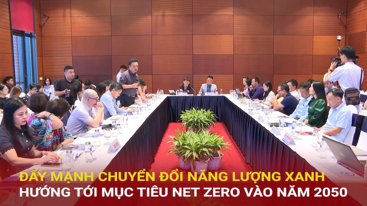 Đẩy mạnh chuyển đổi năng lượng xanh hướng tới mục tiêu Net Zero vào năm 2050