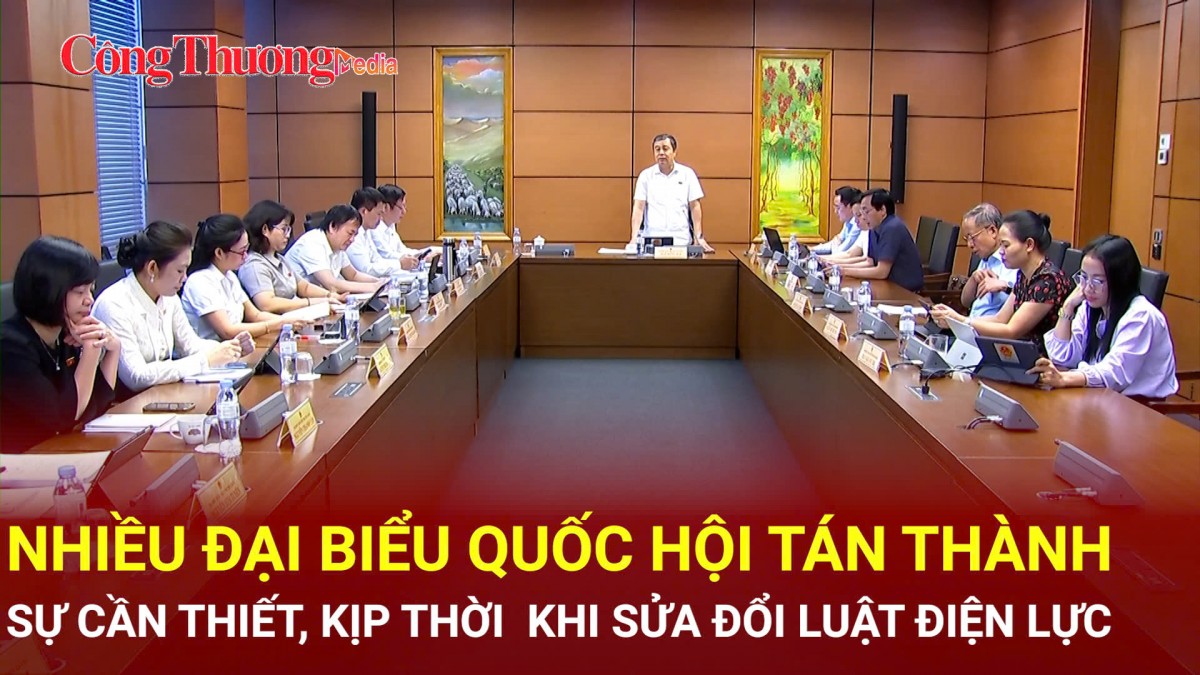 Nhiều Đại biểu Quốc hội tán thành sự cần thiết, kịp thời  khi sửa đổi Luật Điện lực