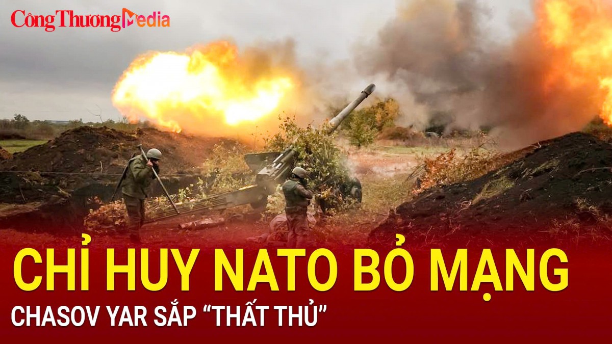 Chỉ huy NATO thiệt mạng, Chasov Yar sắp 'thất thủ'