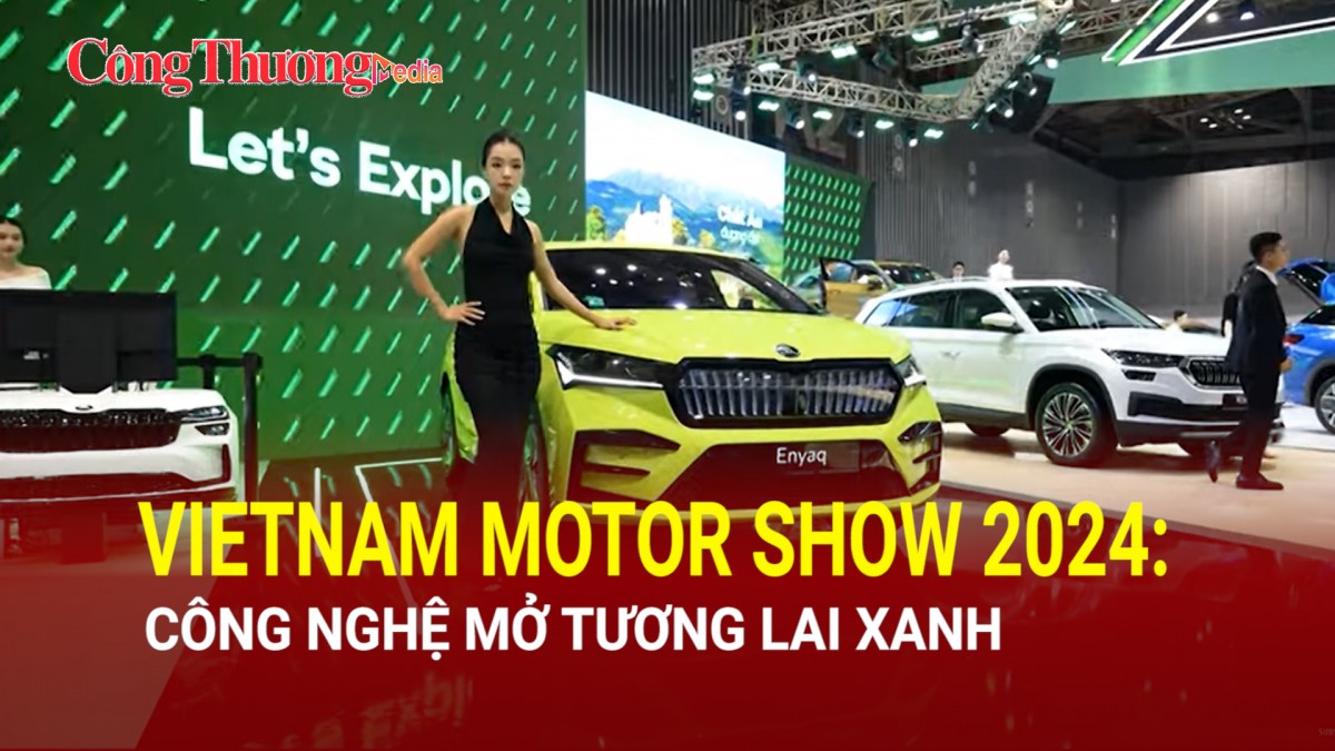 Vietnam Motor Show 2024: Công nghệ mở tương lai xanh