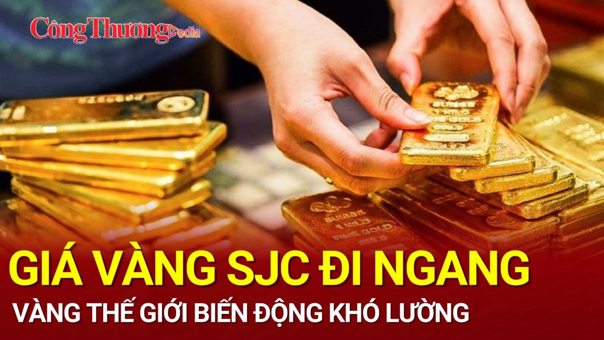 Thị trường vàng ngày 28/10: Giá vàng SJC đi ngang, vàng thế giới biến động khó lường