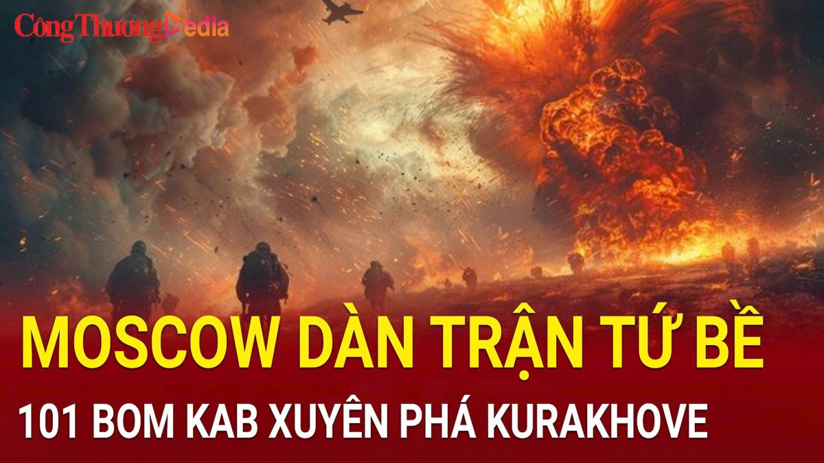 Chiến sự Nga-Ukraine tối 30/10: Moscow dàn trận tứ bề, 101 bom KAB xuyên phá Kurakhove