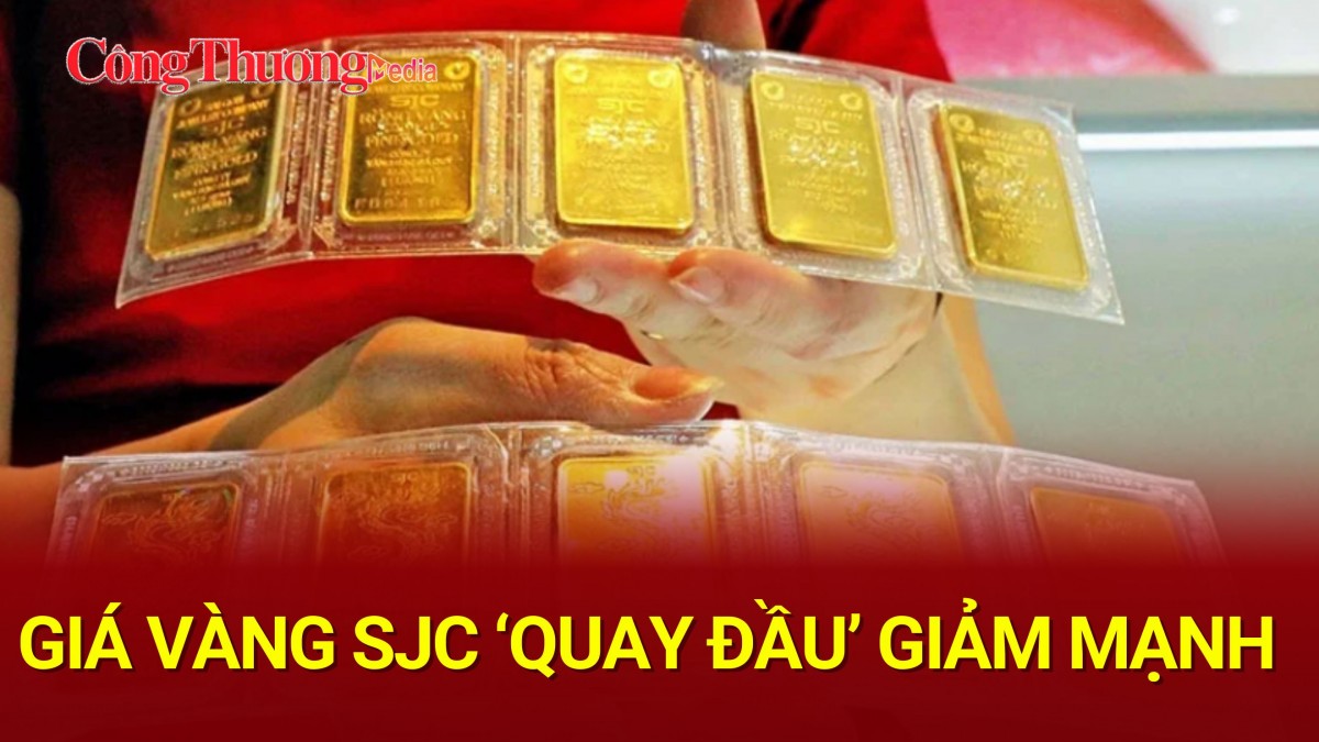 Thị trường vàng ngày 1/11: Giá vàng SJC ‘quay đầu’ giảm mạnh