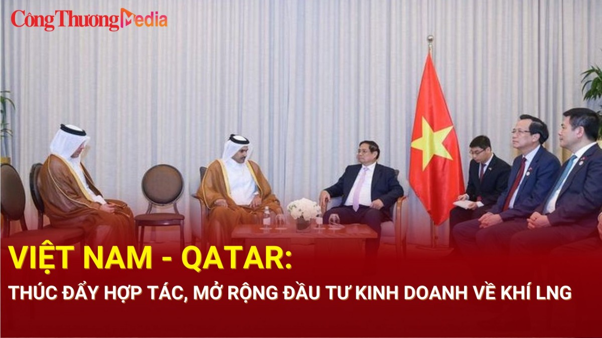 Việt Nam - Qatar: Thúc đẩy hợp tác, mở rộng đầu tư kinh doanh về khí LNG