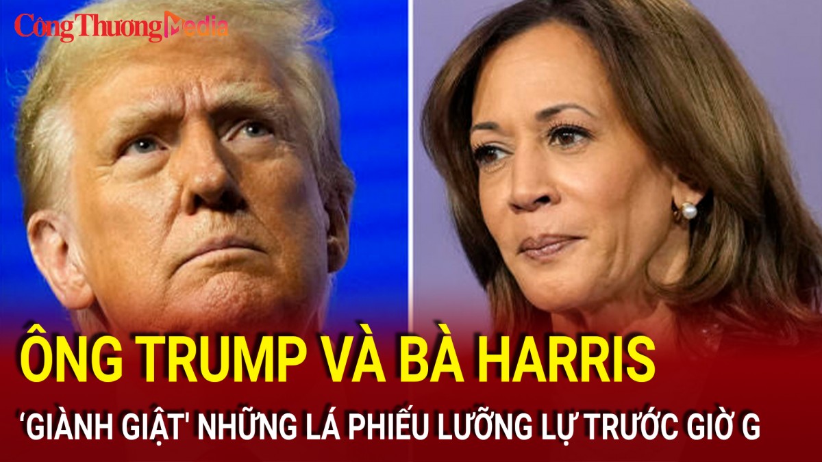 Bầu cử Mỹ 2024: Ông Trump và bà Harris ‘giành giật' những lá phiếu lưỡng lự trước giờ G