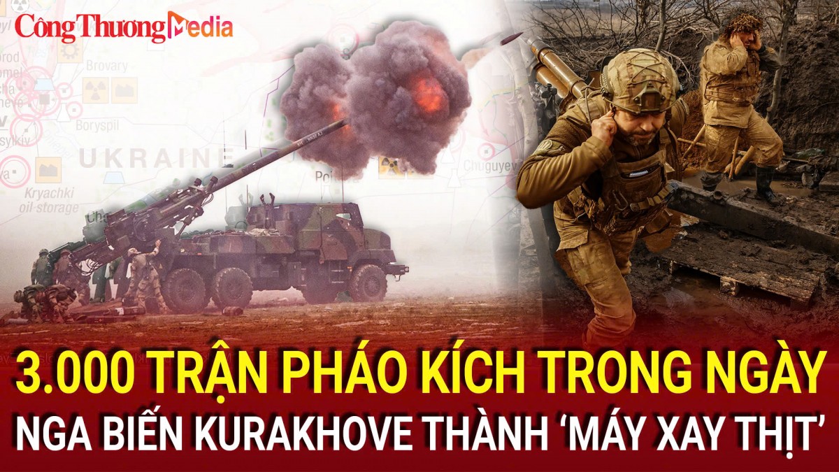 Chiến sự Nga-Ukraine tối 6/11: 3.000 trận pháo kích trong ngày, Nga biến Kurakhove thành ‘máy xay thịt’