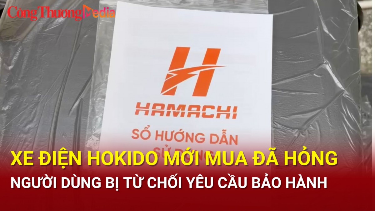 Xe điện Hokido mới mua đã hỏng, người dùng bị từ chối yêu cầu bảo hành