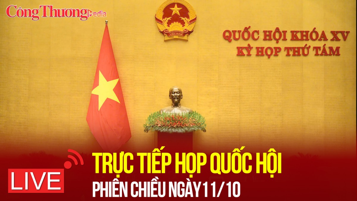 [TRỰC TIẾP]: Kỳ họp thứ 8, Quốc hội khoá XV chiều ngày 11/11/2024