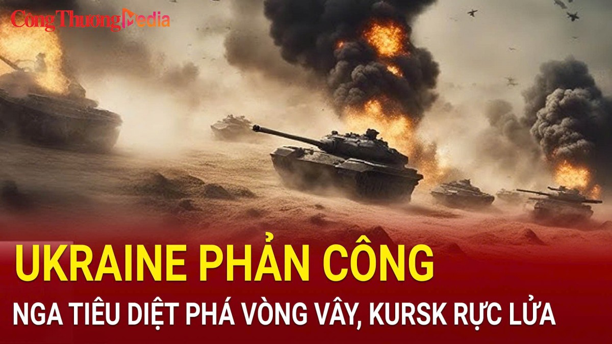 Ukraine phản công, Nga tiêu diệt phá vòng vây, Kursk rực lửa