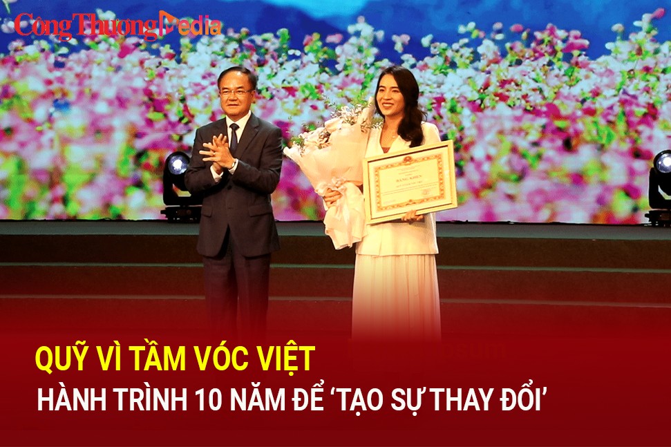 Quỹ Vì tầm vóc Việt: Hành trình 10 năm để 'tạo sự thay đổi'