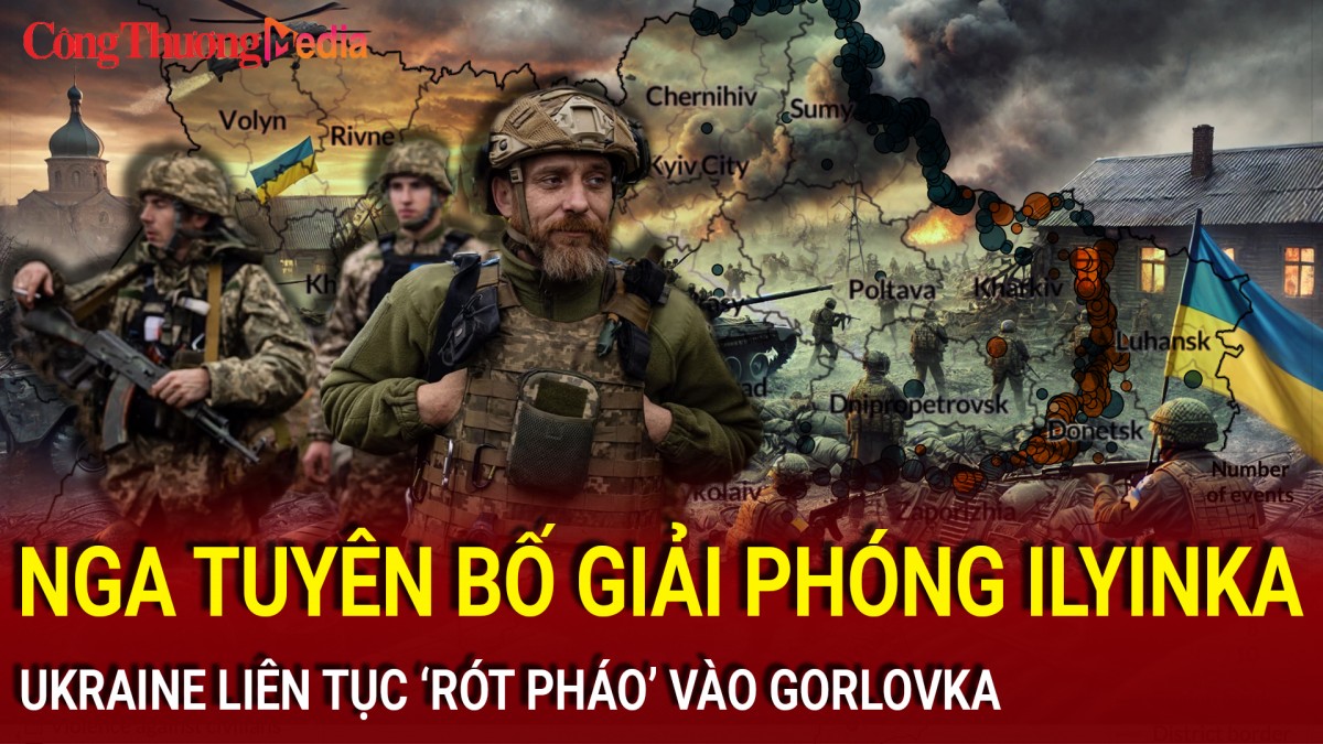 Chiến sự Nga-Ukraine chiều 21/11: Nga tuyên bố giải phóng Ilyinka; Ukraine liên tục ‘rót pháo’ vào Gorlovka