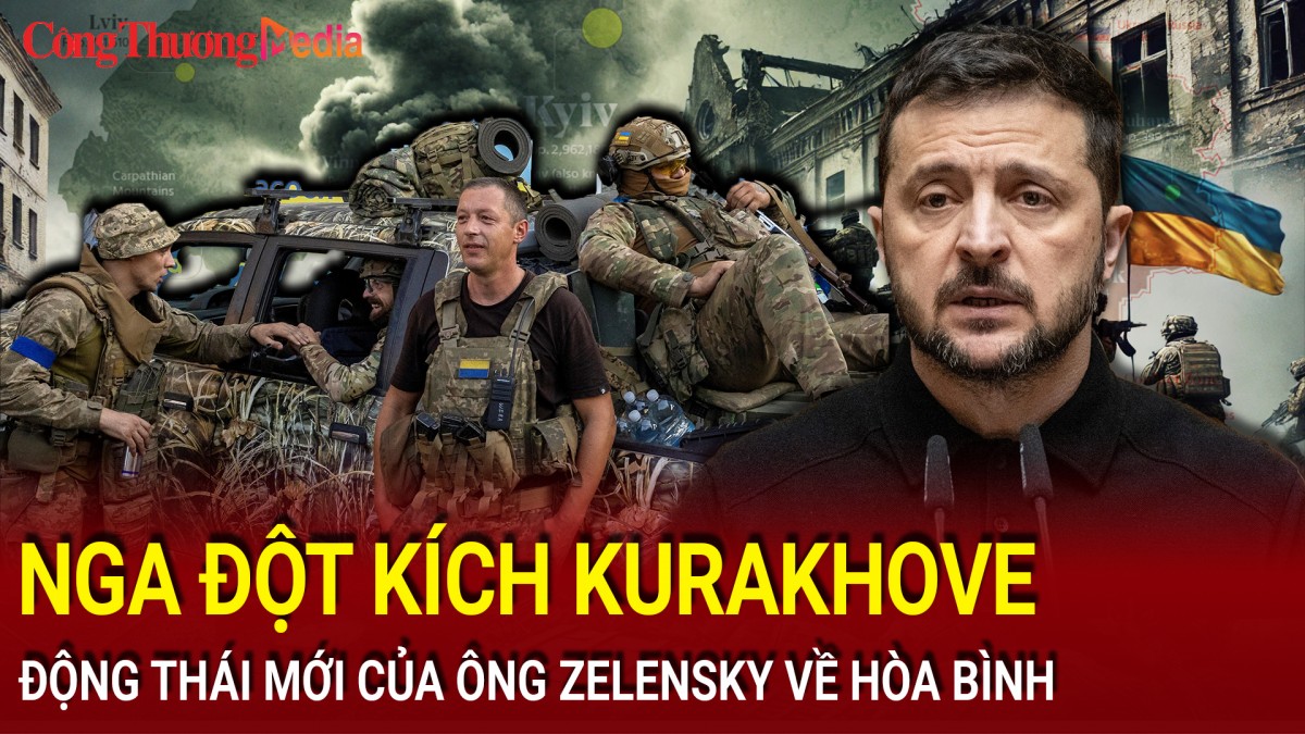 Chiến sự Nga-Ukraine tối 22/11: Nga đột kích Kurakhove; động thái mới của ông Zelensky về hòa bình