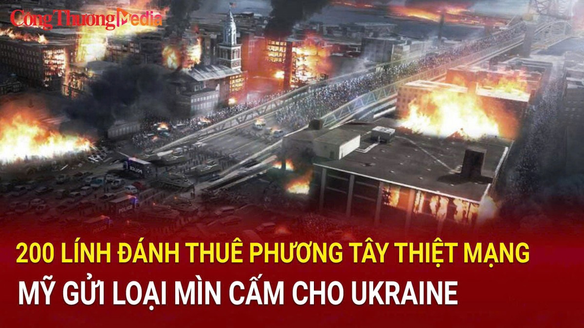 Chiến sự Nga-Ukraine sáng 23/11: 200 lính đánh thuê phương Tây thiệt mạng; Mỹ gửi loại mìn cấm cho Ukraine