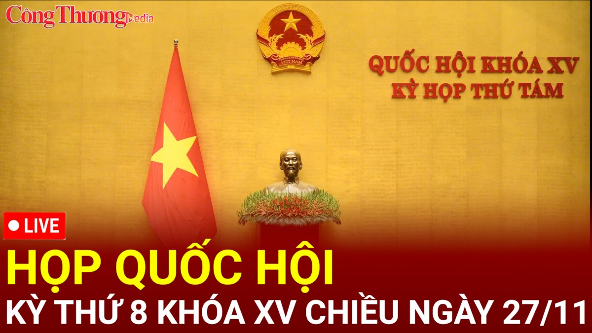 [TRỰC TIẾP]: Quốc hội thảo luận về dự án Luật Thuế tiêu thụ đặc biệt (sửa đổi) chiều ngày 27/11/2024