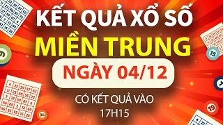 XSMT 4/12, trực tiếp Kết quả xổ số miền Trung hôm nay 4/12/2024, XSMT thứ Tư, KQXSMT ngày 4/12