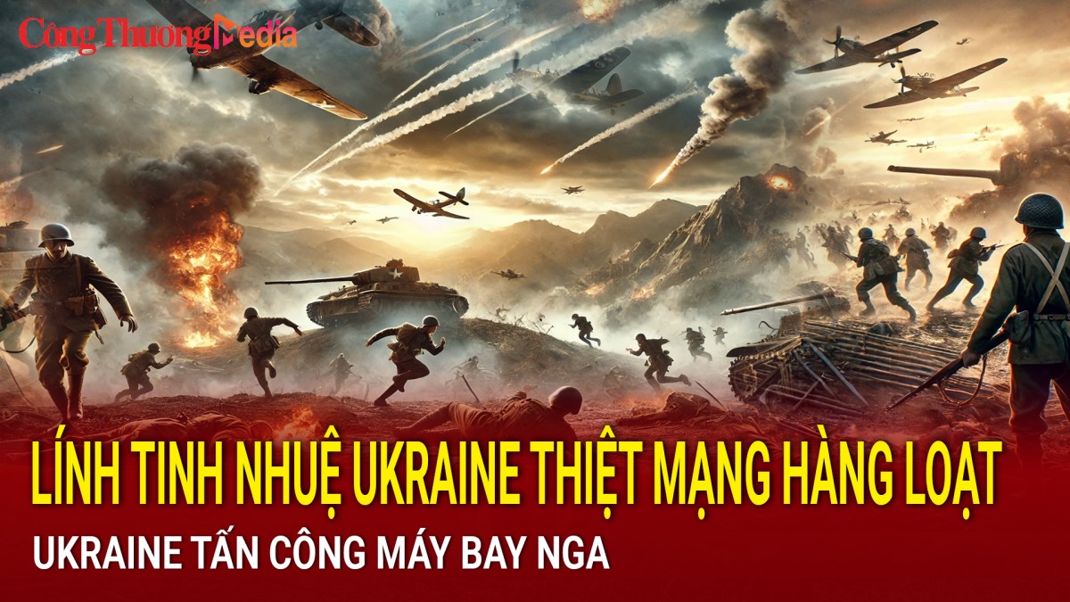 Chiến sự Nga-Ukraine sáng 11/12: Nhiều lính tinh nhuệ Ukraine thiệt mạng ở Kursk; Ukraine tấn công máy bay Nga