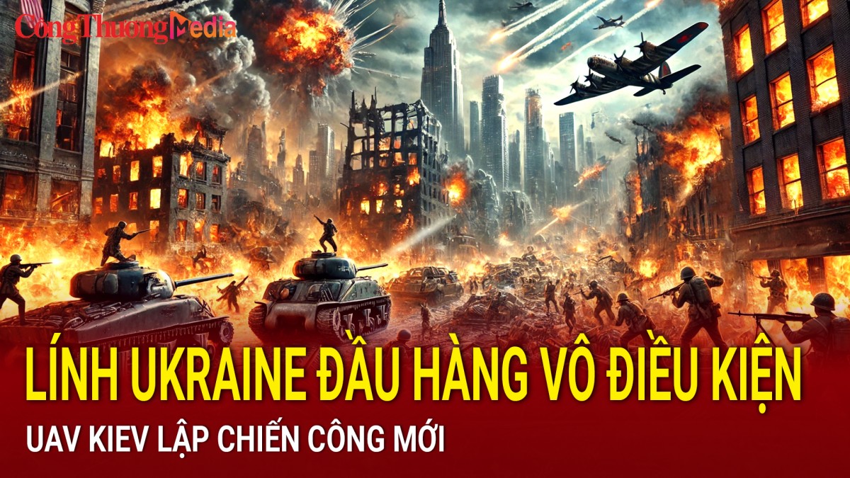 Chiến sự Nga-Ukraine sáng 14/12: Lính Ukraine đầu hàng vô điều kiện; UAV Kiev lập chiến công mới