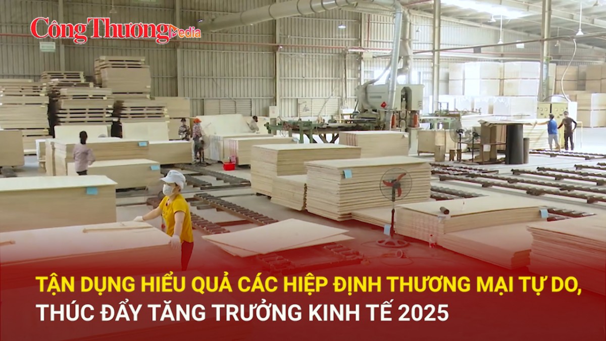 Tận dụng hiệu quả các Hiệp định thương mại tự do, thúc đẩy tăng trưởng kinh tế 2025