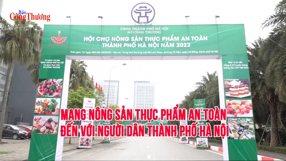 Mang nông sản thực phẩm an toàn đến với người dân thành phố Hà Nội