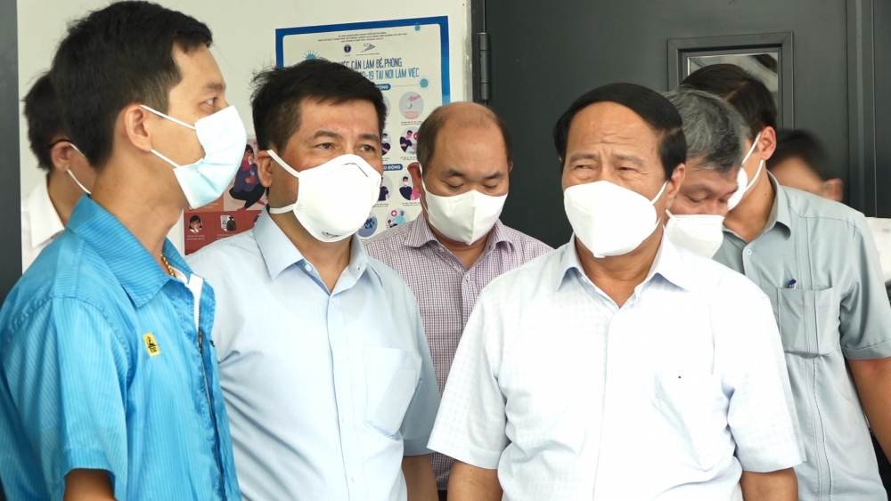Bộ trưởng Nguyễn Hồng Diên tham gia Đoàn công tác của Chính phủ làm việc tại TP. Hồ Chí Minh