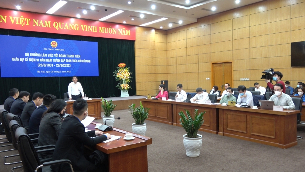 Bộ trưởng Nguyễn Hồng Diên: Đoàn Thanh niên Bộ Công Thương cần khẳng định bản lĩnh, trí tuệ, hội nhập, tự cường